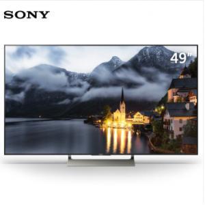 索尼（SONY）KD-49X9000E 49英寸4K HDR 精銳光控Pro 安卓6.0智能(néng)液晶電視(shì)（銀色）